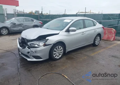 2016 Nissan Sentra Sv from USA, damaged, VIN 3N1AB7AP4GY228914